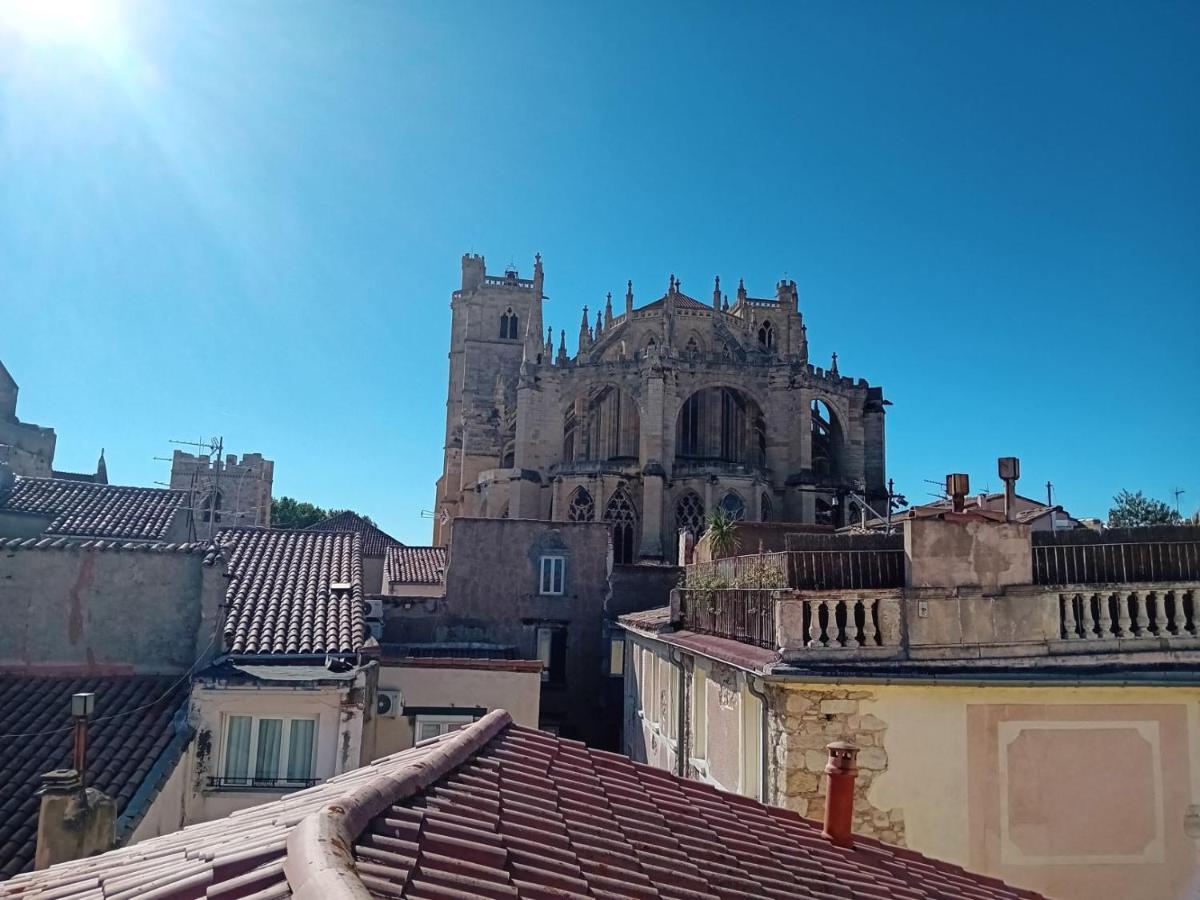 Studio Terrasse Vue Cathedrale Нарбонна Экстерьер фото